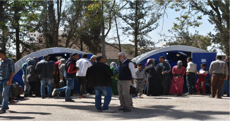 SHEHBA – La situation sanitaire des réfugiés d’Afrin se dégrade