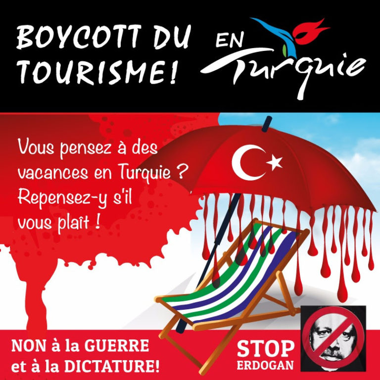 Le conseil démocratique kurde appelle au boycott du tourisme turc