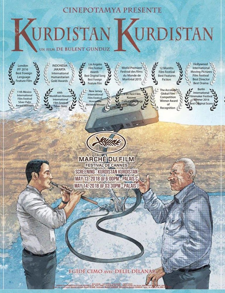 Le film « Kurdistan, Kurdistan » projeté durant le festival de Cannes les 13 et 14 mai prochains