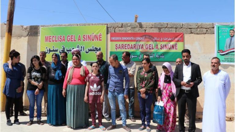 Shengal, deux femmes yézidies sauvées de Daesh