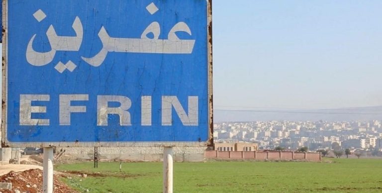 Aperçu de l’évolution démographique à Afrin