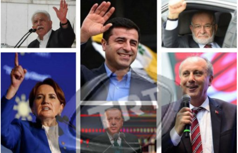 ELECTIONS : La télévision turque accorde 105 minutes à Erdoğan, 18 secondes à Demirtaş