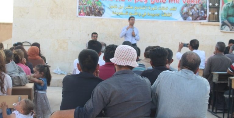 Séminaire à Kobanê sur l’importance de la révolution du Rojava