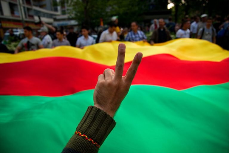 LYON. Manifestation en solidarité avec la résistance kurde