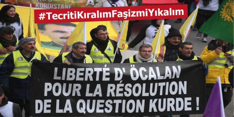 Grève de la faim illimitée contre l’isolement total imposé à Ocalan sur l’île-prison d’Imrali