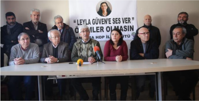 TURQUIE : Des personnalités publiques solidaires de Leyla Güven