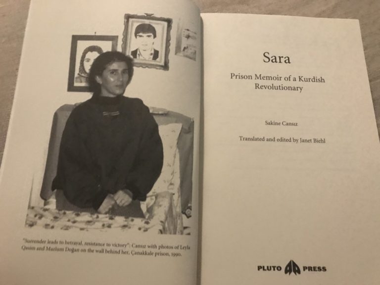 Sara : Mémoires de prison de la révolutionnaire kurde Sakine Cansiz