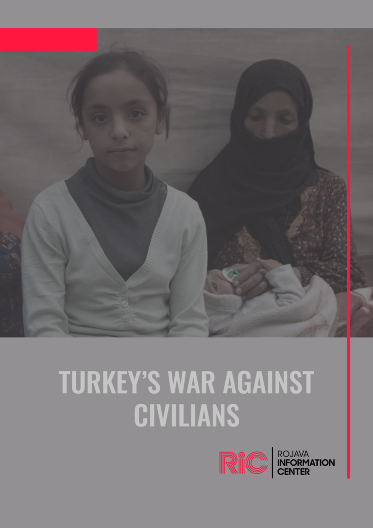 ROJAVA. Le rapport documentant la guerre de la Turquie contre les civils