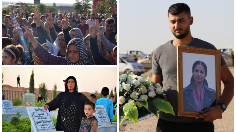 ROJAVA. Les habitants se rendent aux cimetières à l’occasion de la fête de l’Aïd al-Adha