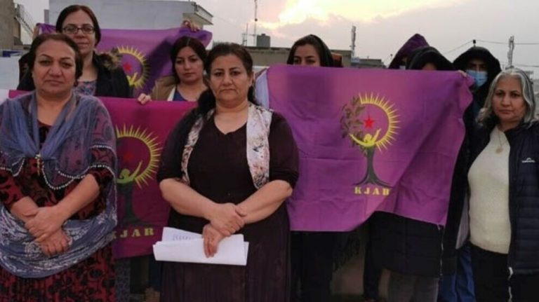 Les femmes du Rojhilat soutiennent la campagne « 100 raisons de poursuivre le dictateur Erdogan »