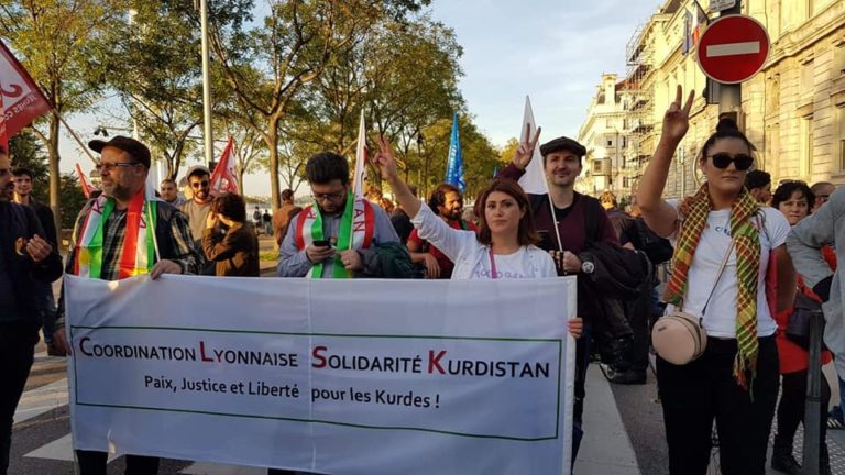 LYON. Rassemblement de soutien au peuple kurde le 20 mars