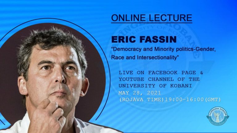 L’Université de Kobanê accueille le sociologue Eric Fassin