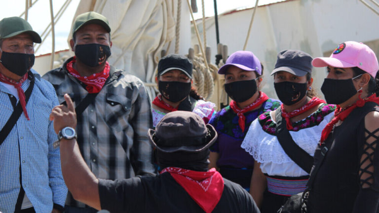 Les zapatistes naviguent vers l’Europe où ils rencontreront également des Kurdes