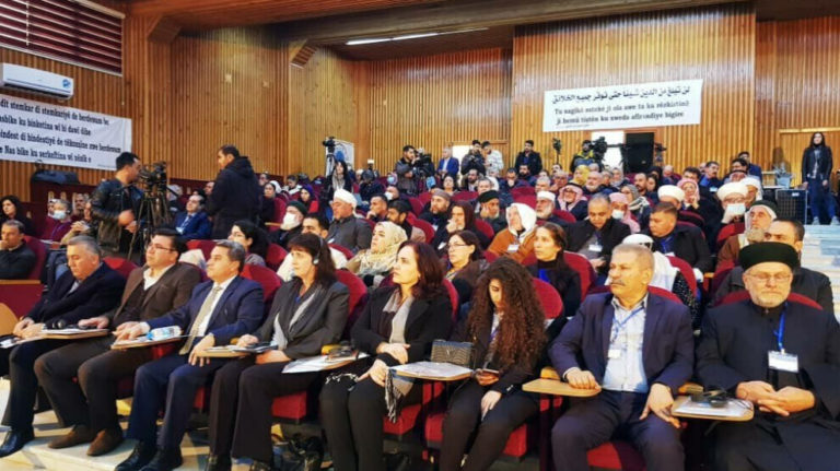 ROJAVA. Le Congrès international des religions et des croyances mésopotamiennes appelle à l’unité