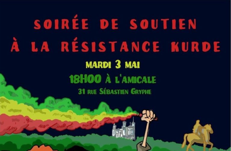 LYON. Soirée de soutien à la résistance kurde