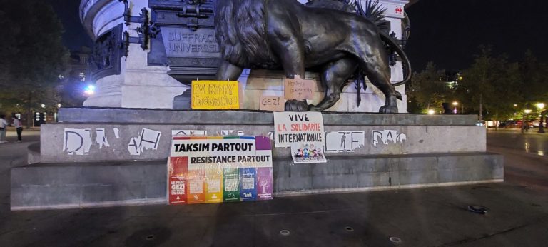 FRANCE. Plus de 50 ONG et partis politiques demandent justice pour les détenus de Gezi