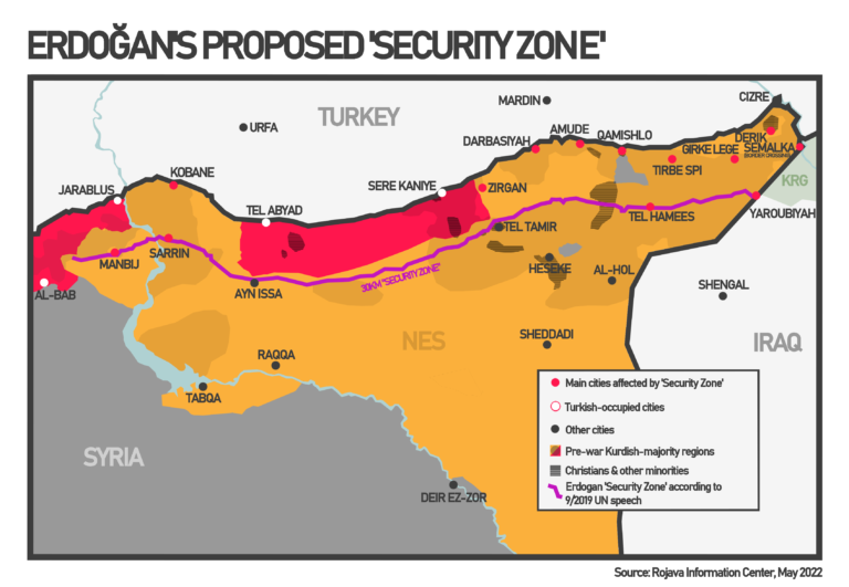 Le Rojava en alerte maximale contre une éventuelle incursion militaire turque