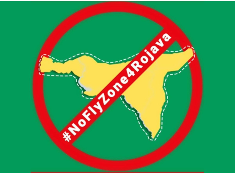 #NoFlyZone4Rojava. Les Kurdes demandent l’instauration d’une zone d’exclusion aérienne pour le Rojava