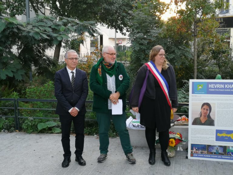 La mairie du 7e arrondissement de Lyon rend hommage à Hevrin Khalaf