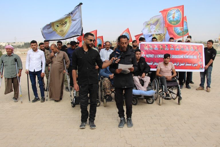 Armes chimiques turques: Les invalides de guerre du Rojava accusent l’OIAC et l’OTAN de partialité
