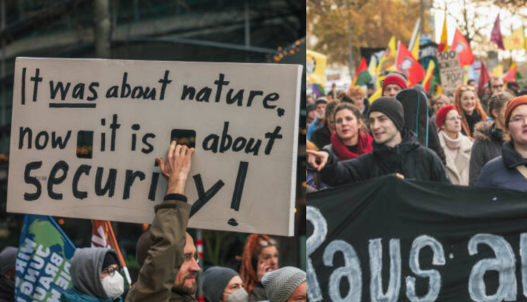 AUTRICHE: Marche pour le climat et le mouvement kurde ensemble dans la rue