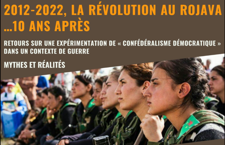 BRUXELLES – Conférence: Révolution au Rojava… 10 ans après