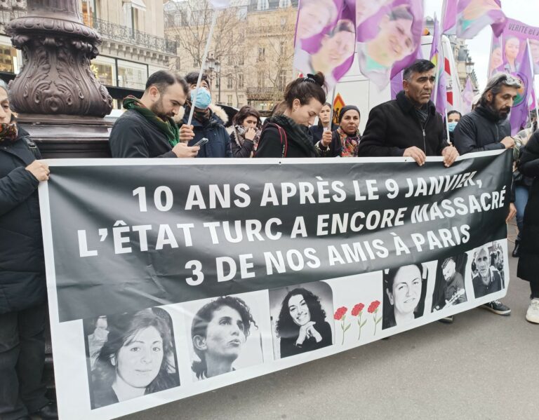 Tuerie de la rue d’Enghien: Les Kurdes retournent 10 ans en arrière