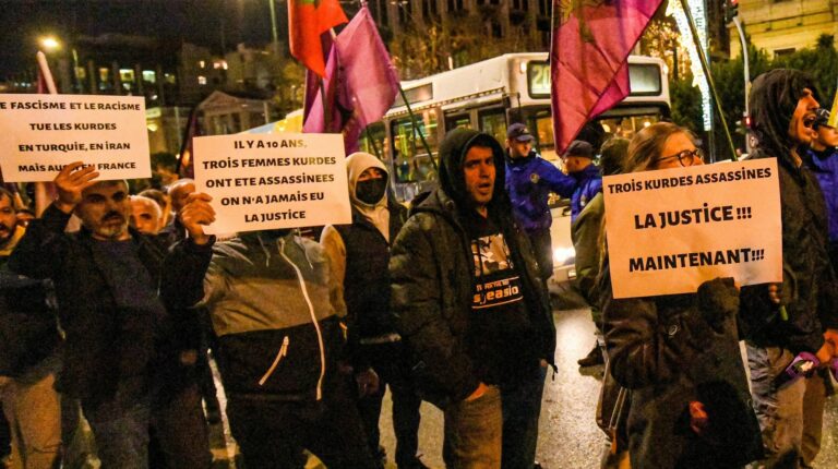 FRANCE. Les Kurdes manifestent contre le massacre de Paris et contre l’impunité