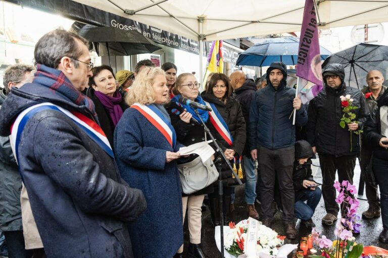 PARIS. Des élu.e.s rendent hommage aux militantes kurdes tuées à Paris il y a 10 ans