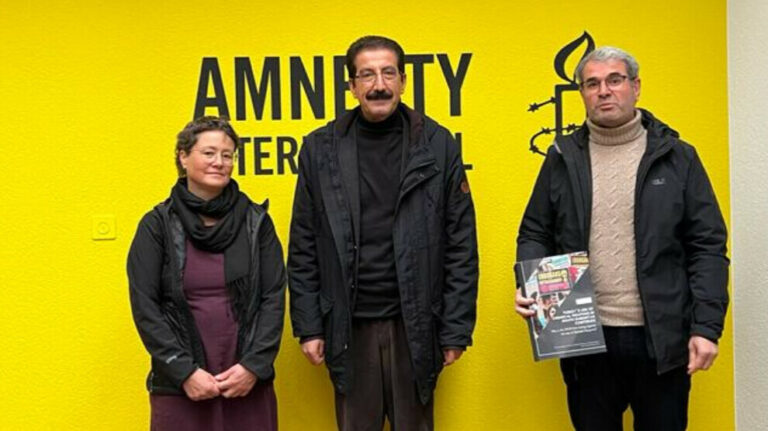 Amnesty International reçoit un activiste kurde au sujet de l’utilisation d’armes chimiques turques