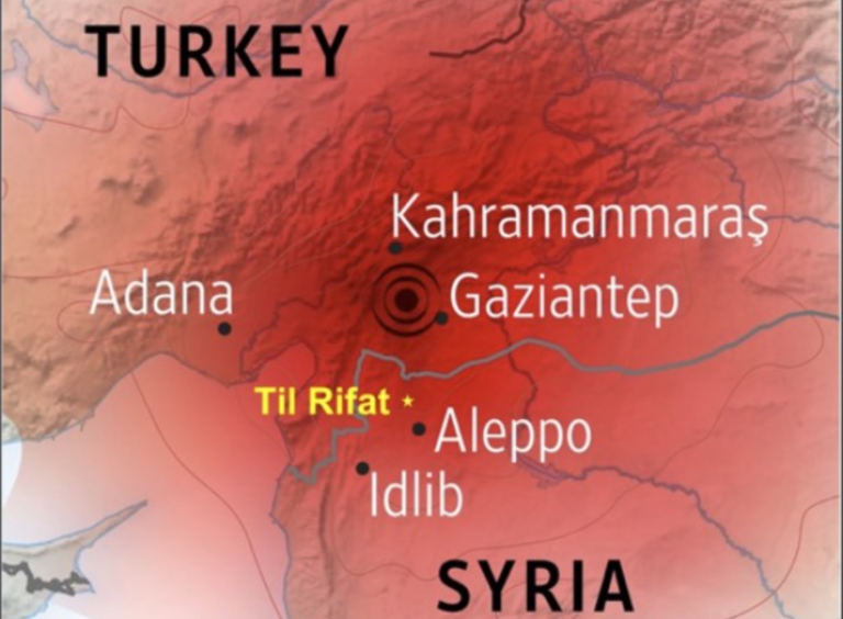 ROJAVA. L’armée turque attaque Tall Rifaat touchée par le séisme