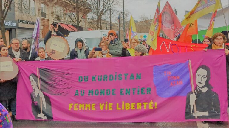 8 Mars. Du Kurdistan au monde entier, femme, vie, liberté