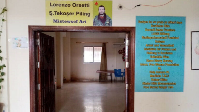 ROJAVA. L’orphelinat de Kobanê porte le nom de l’internationaliste Lorenzo Orsetti