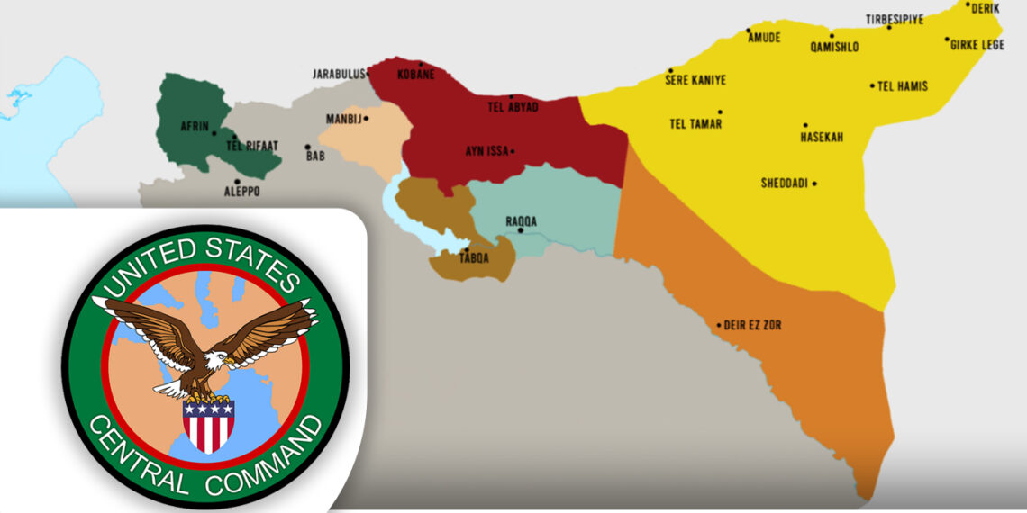 Le général en chef du Commandement central américain se rend au Rojava ...