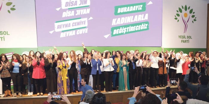 TURQUIE. Yesil Sol Parti: le plus grand parti des femmes