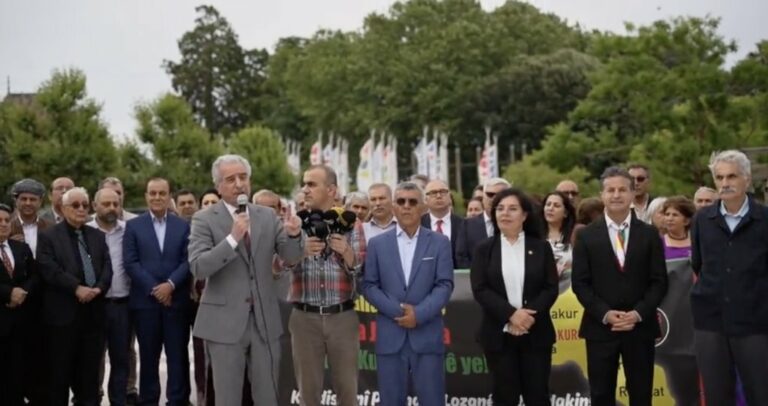 Déclaration finale des Kurdes rejetant le traité de Lausanne