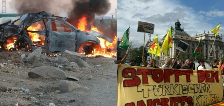 Kurdes d’Europe : Arrêtez la guerre des drones turcs au Kurdistan!