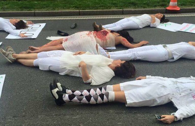 Le corps des femmes devenu un champ de batail