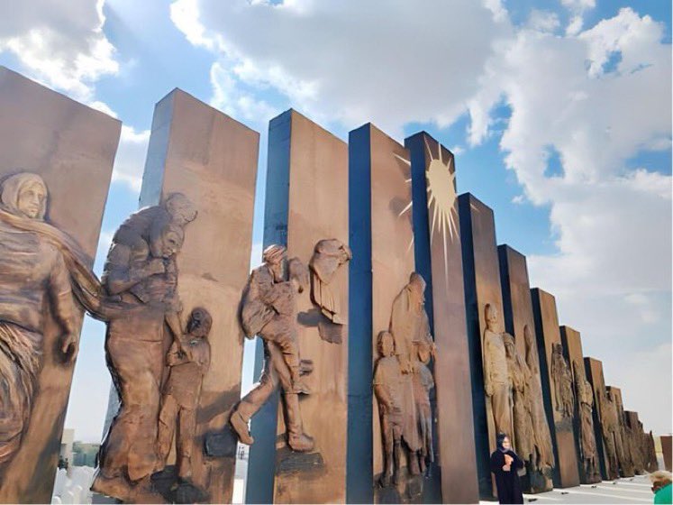 SHENGAL. Inauguration du Mémorial du génocide yézidi