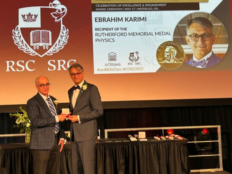 SCIENCES. Un physicien kurde reçoit la médaille commémorative Rutherford