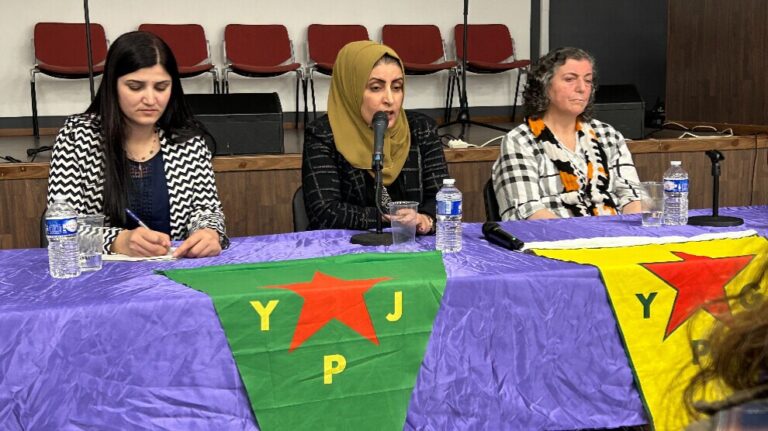 Une délégation de femmes du Rojava en tournée européenne