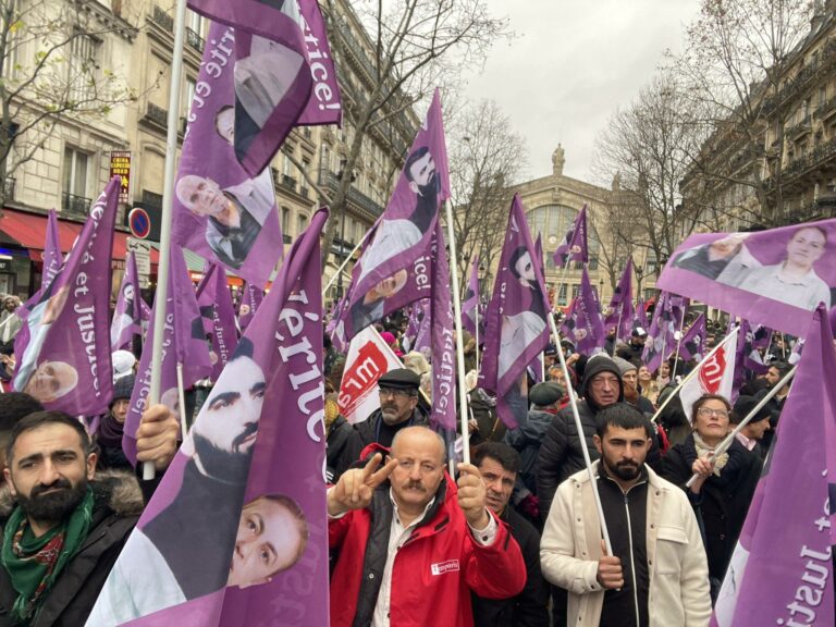 PARIS. Marche de Justice et Vérité pour les Kurdes assassinés à Paris