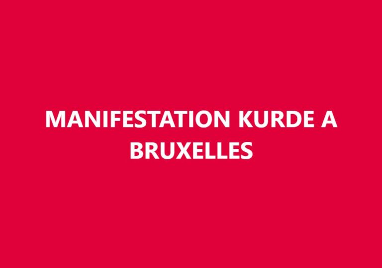 BELGIQUE. Les Kurdes vont manifester à Bruxelles contre l’attaque des Loups Gris