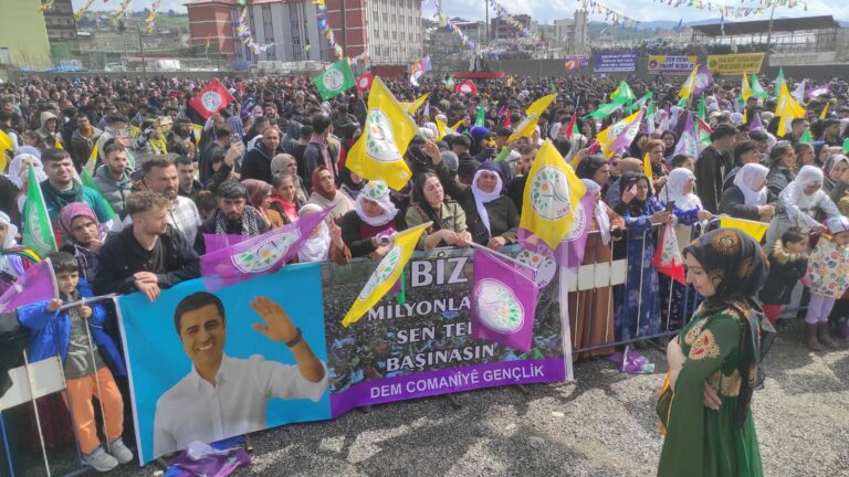 TURQUIE. Photo de Demirtas au Newroz de Siirt