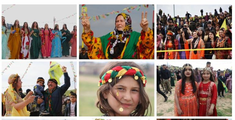 PHOTOS. Les peuples du Rojava célèbrent ensemble le Newroz