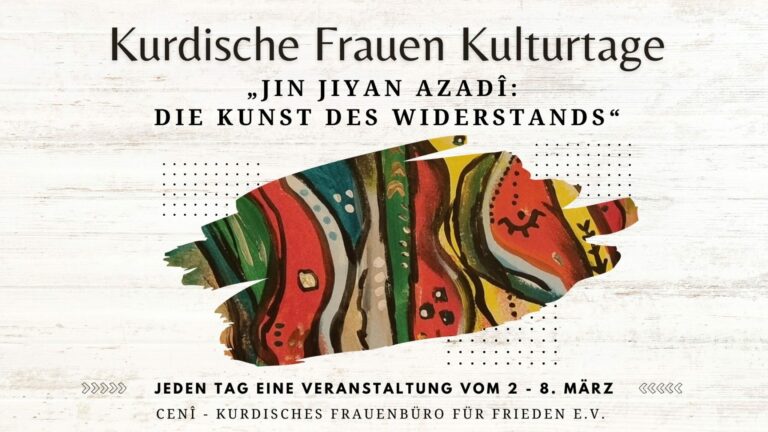 Berlin accueille les Journées culturelles des femmes kurdes du 2 au 8 mars