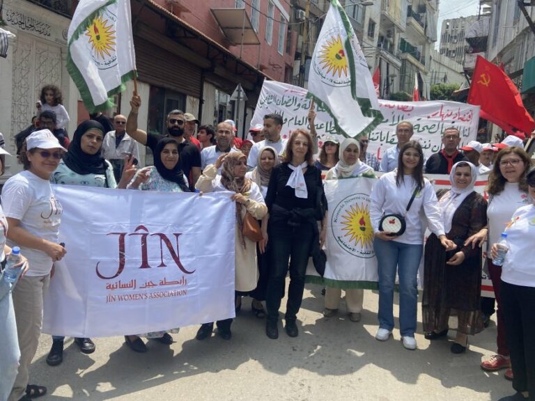 LIBAN. Le slogan « Jin, Jiyan, Azadî » scandé lors de la manifestation du 1er mai