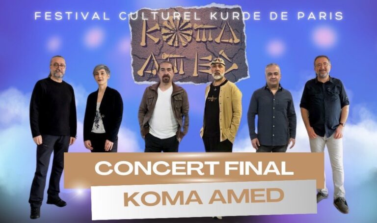 Ne ratez pas le concert final du festival culturel kurde de Paris