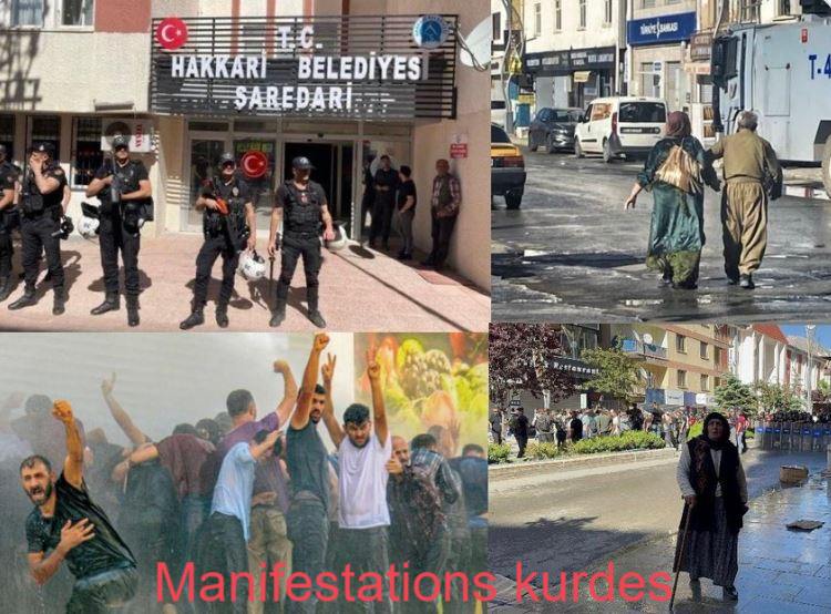  Manifestations kurdes en France