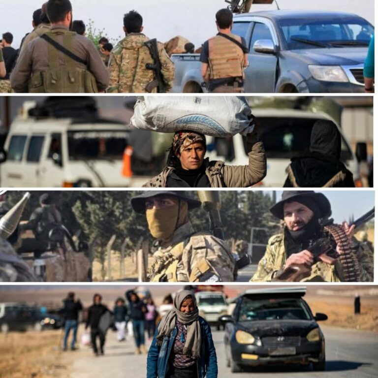 ROJAVA. L’invasion turque chasse 121 000 civils de la campagne nord d’Alep